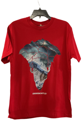 Crooks & Castle Beach Waves Medusa Tee