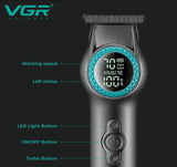 VGR Hair Trimmer V990 black