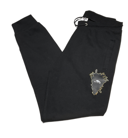 Crooks & Castle Gold Bandana Medusa Sweatpant
