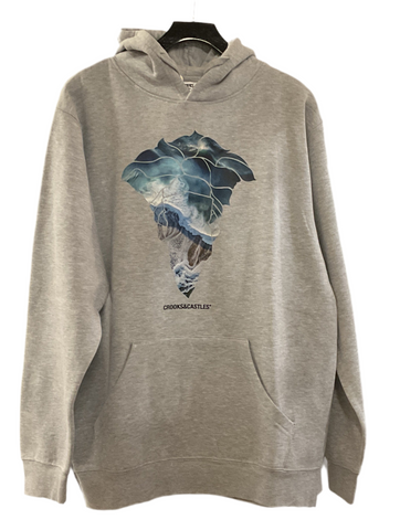 Crooks & Castle Beach Waves Medusa Hoodie