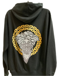 Crooks & Castle Gold Chain Medusa Hoodie