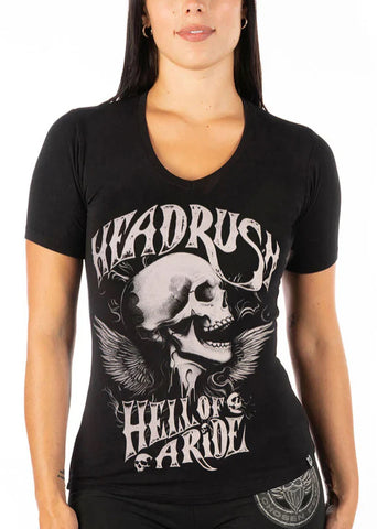 HeadRush Book of Revelation Capsule V Neck Tee