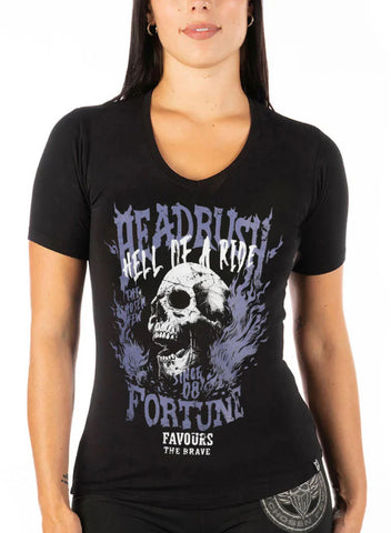 HeadRush Sacred Text Capsule V Neck Tee