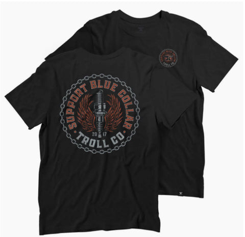 Troll Co Chain Support 2.0 Tee