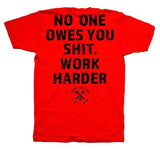 Outlaw Work Harder Tee