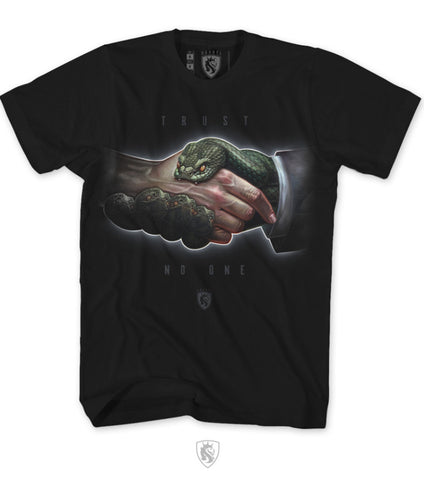 Ogabel Handshake With Snake Tee