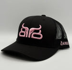 Baredown Black Rose Curved SnapBack
