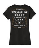 Outlaw Crazy Vneck Tee