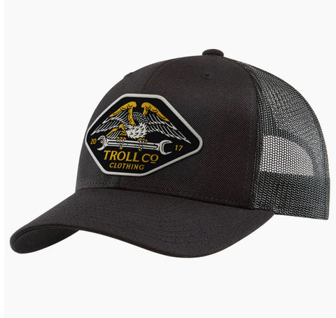 Troll Co Wing Spanner Curved SnapBack