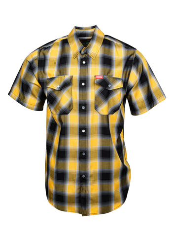 Dixxon Sentinel Bamboo Short Sleeve Button Up