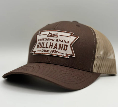 Baredown Bullhand Metallic Curved SnapBack