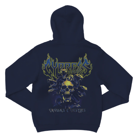 Crooks & Castle Scream Medusa Skull Hoodie