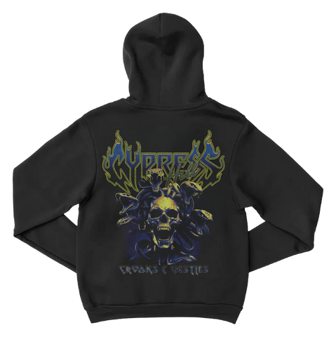 Crooks & Castle Scream Medusa Skull Hoodie