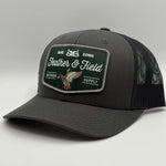 Baredown Feather & Field Curved SnapBack