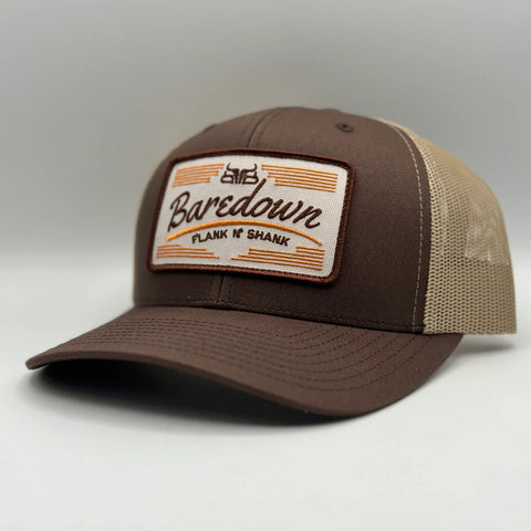 Baredown Flank N Shank Curved SnapBack