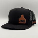 Baredown Ear Tag Leather Patch SnapBack