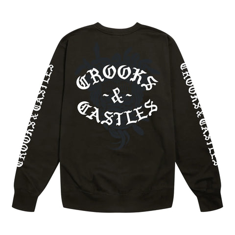 Crooks & Castle Old English Medusa L/S