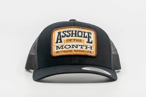 Ruthless Redneck Asshole Of The Month Curved SnapBack