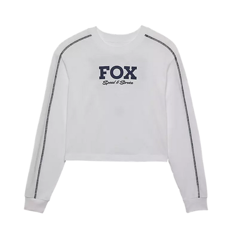 Fox Speed & Service L/S Crop