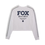 Fox Speed & Service L/S Crop