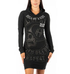 HeadRush Black Manta Hooded Dress