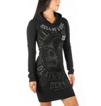 HeadRush Black Manta Hooded Dress