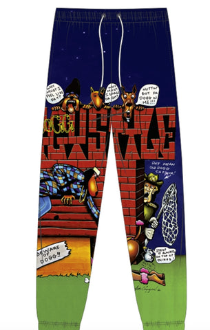 Crooks & Castle Death Row Doggystyle Album Cover Trackpant