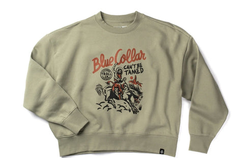 Troll Co Can't Be Tamed Crewneck