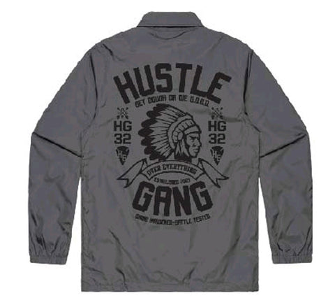 Hustle Gang Grind Coach Jacket