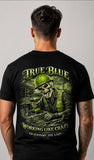 True Blue Working Like Crazy Tee
