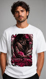 True Blue Stacked By Demons Tee