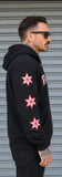 True Blue I Play With Nipples Patched Zip Up