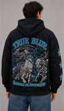 True Blue Saddle Up, Buttercup Patched Zip Up