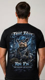 True Blue Rig Pig Deeper The Wetter Tee