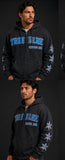 True Blue Grease Monkey Patched Zip Up