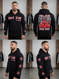 True Blue Rig Pig Patched Zip Up