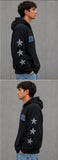 True Blue Trappers Patched Zip Up