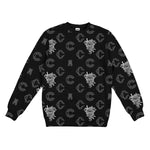 Crooks & Castle AOP Medusa Chain Crew