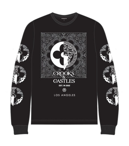 C&C Lux Medusa Boyfriend LS T-Shirt