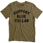 Troll Co Support Blue Collar Tee
